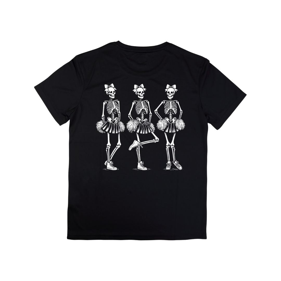 Skeleton Cheerleader  T-Shirt