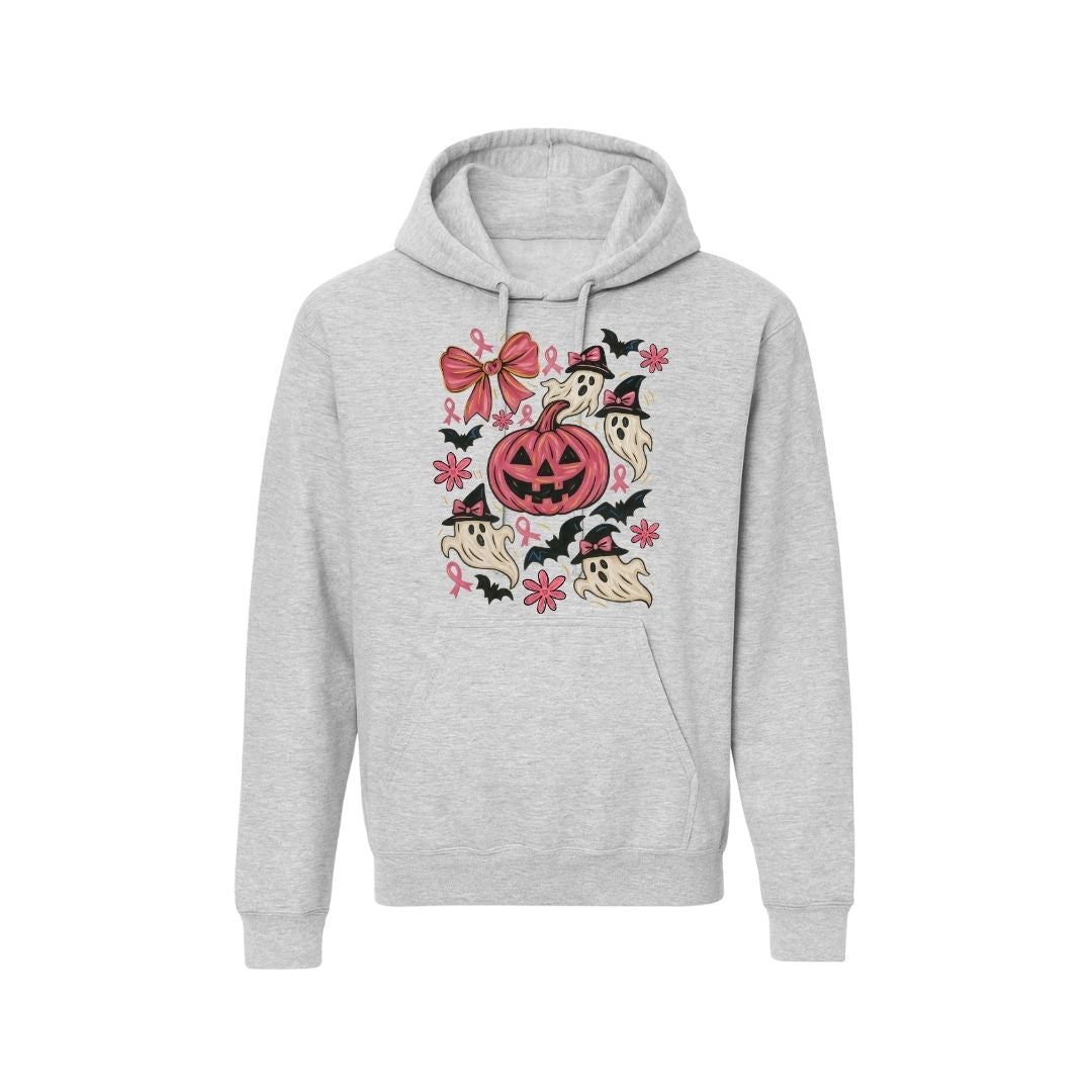 Pink Pumpkin & Ghost Hoodie