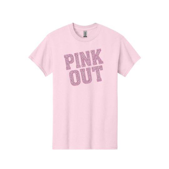 Pink Out Rhinestone T-Shirt