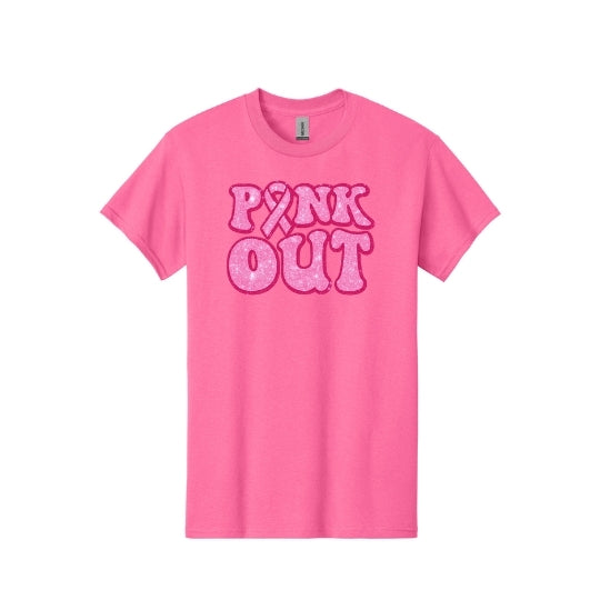 Glitter Pink Out T-Shirt