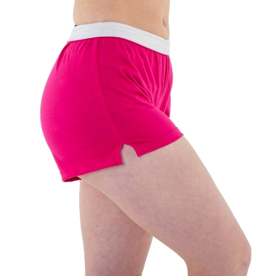 Women’s Pink Cotton Shorts