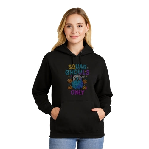 Rhinestone Squad Ghouls Only Hoodie
