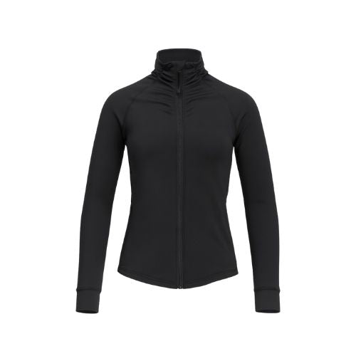 Lycra Yoga Jacket-Black