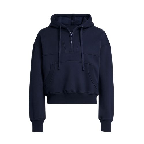 Half Time (Quarter Zip)-Navy Blue