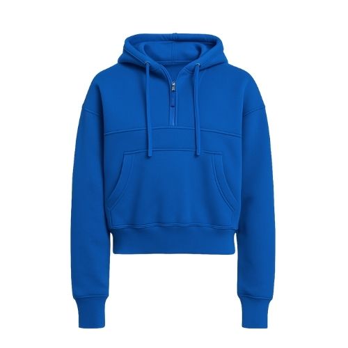 Half Time (Quarter Zip)-Blue