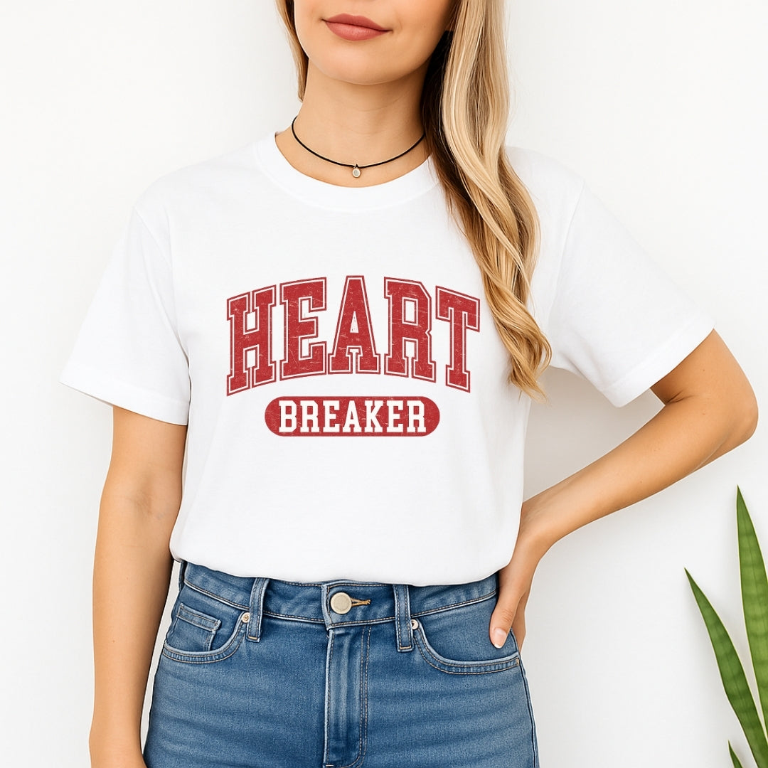 Heart Breaker Sweatshirt & Tee – Bold Valentine’s Day Statement Outfit