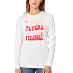 Catch Flyers Not Feelings” Cheer-Inspired Valentine’s Merch