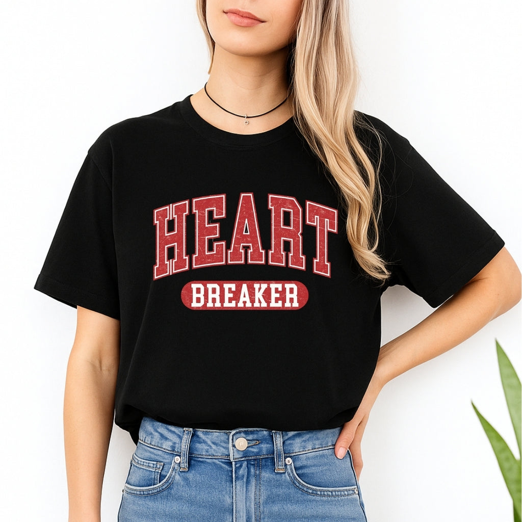 Heart Breaker Sweatshirt & Tee – Bold Valentine’s Day Statement Outfit