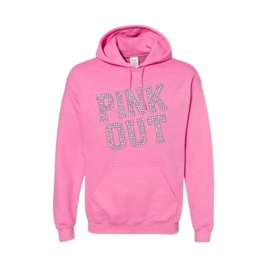 Pink Out Rhinestone Hoodie