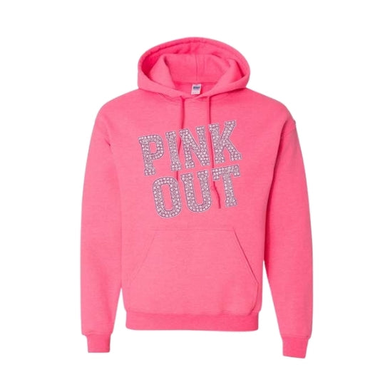 Pink Out Rhinestone Hoodie