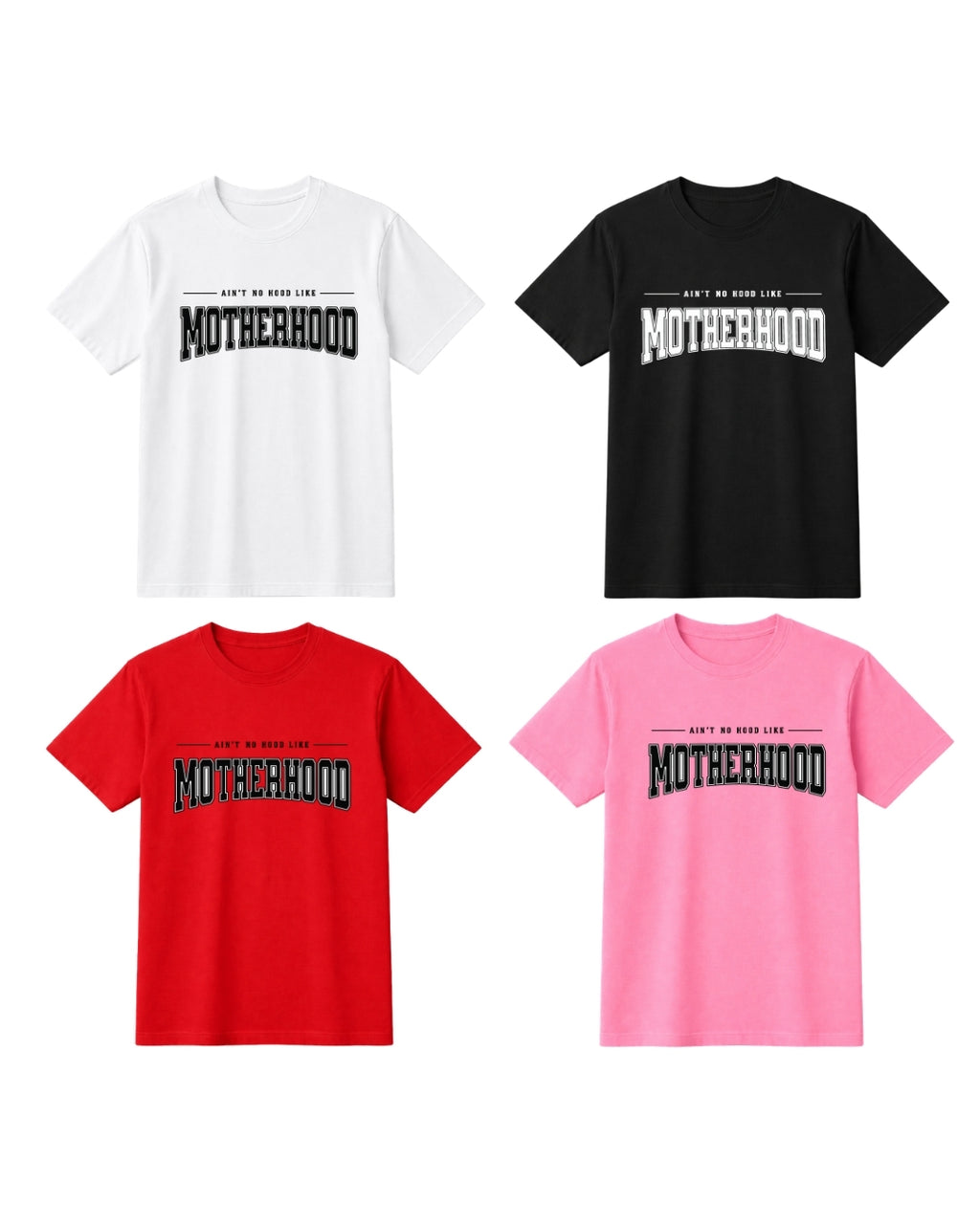 Ain’t No Hood Like Motherhood Shirt – Funny Mom Life Tee