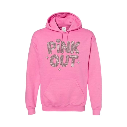Sparkle Pink Out Rhinestone Hoodie