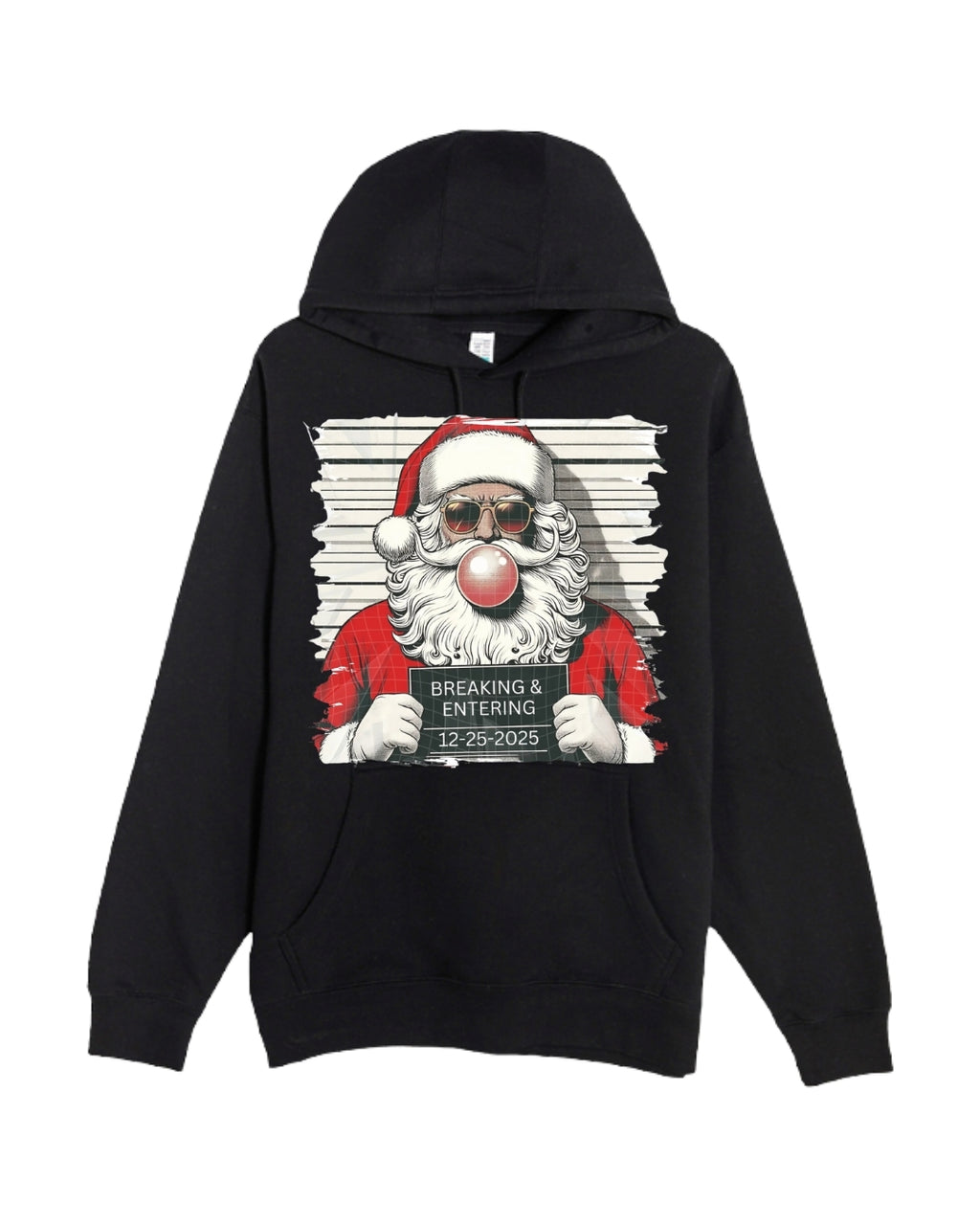 “Santa’s Christmas Mugshot Design”