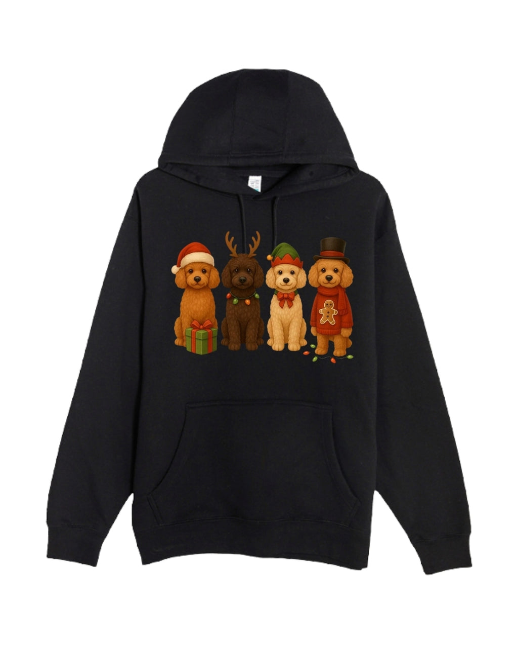 Christmas Poodle Dog Squad Design – Festive Holiday Dog Lover Gift