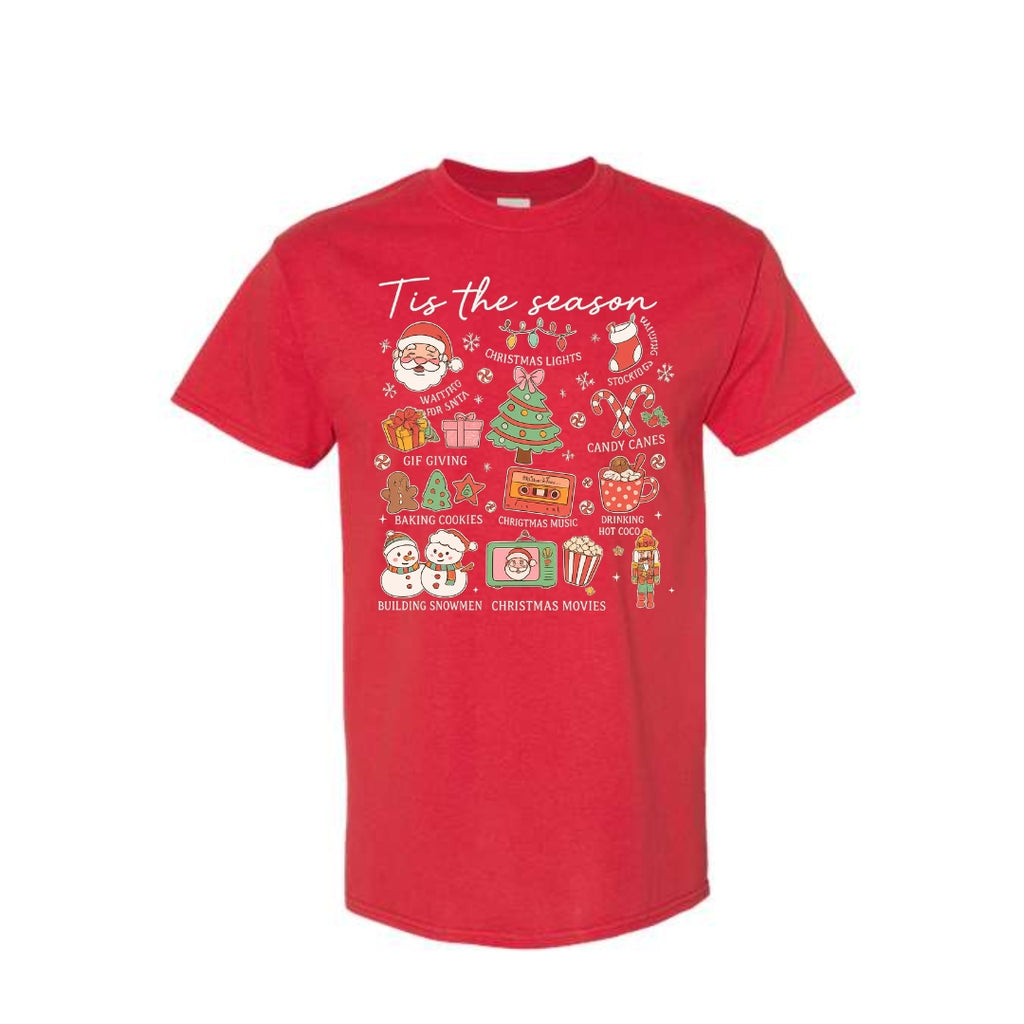 Holiday Shirt - ‘Tis the Season’ Christmas Icons
