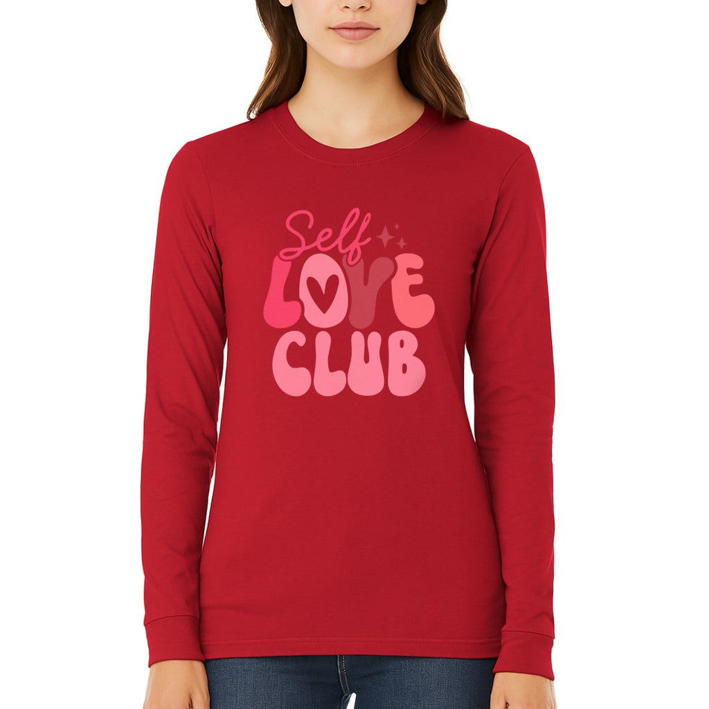 Self Love Club Sweatshirt & Tee – Valentine’s Day Self-Care Outfit