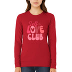 Self Love Club Sweatshirt & Tee – Valentine’s Day Self-Care Outfit