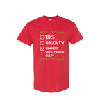 FUNNY HOLIDAY SHIRT: Innocent Until Proven Guilty