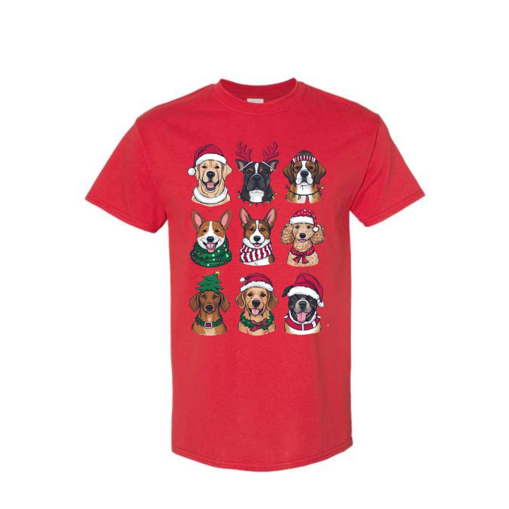 Merry & Furry Tees: Festive Christmas Dog Apparel – Cute Holiday Dog Lover Design