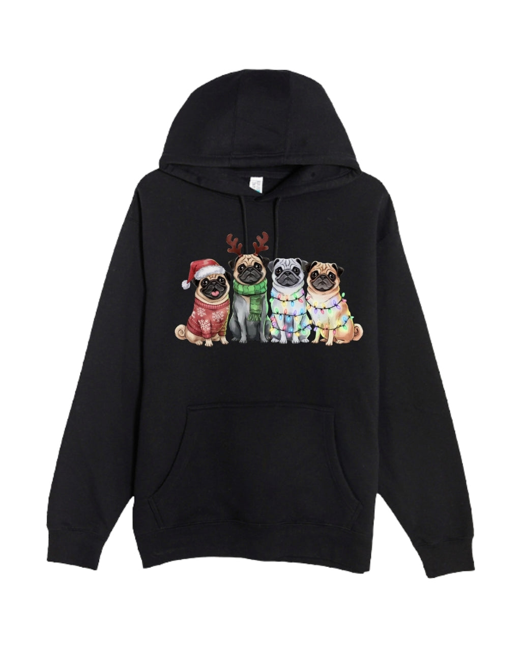 Festive Pug Christmas Apparel – Cute Holiday Dog Lover Gift