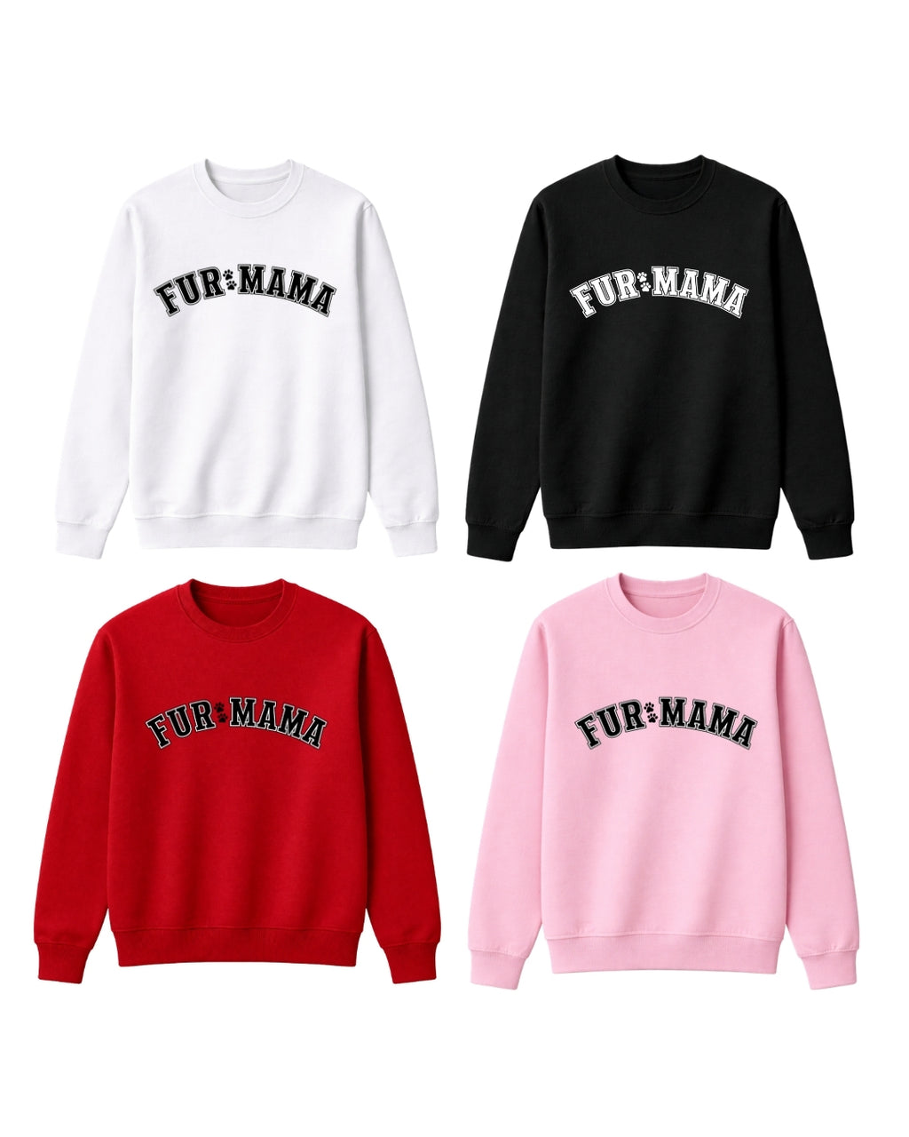 Fur Mama Shirt – Cute Dog Mom / Pet Lover Tee