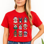Merry & Furry Tees: Festive Christmas Dog Apparel – Cute Holiday Dog Lover Design