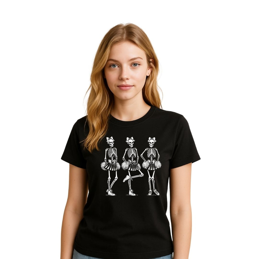 Skeleton Cheerleader  T-Shirt