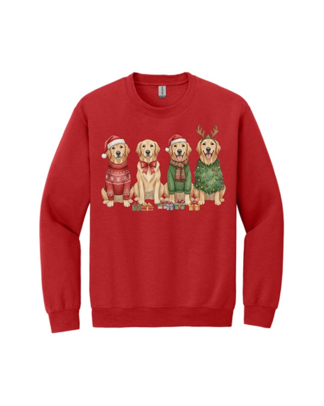Golden Retriever Christmas Dogs Design – Festive Holiday Dog Lover Gift