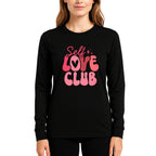 Self Love Club Sweatshirt & Tee – Valentine’s Day Self-Care Outfit