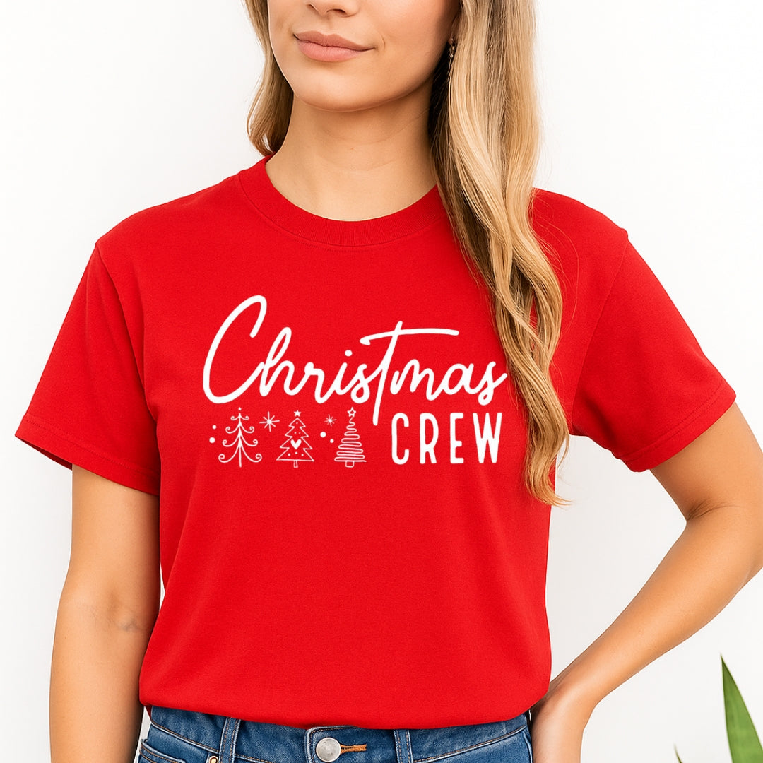 Minimalist Holiday Shirt - Christmas Crew