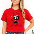 Merry & Furry Tees: “It’s Fine, I’m Fine, Everything Is Fine”