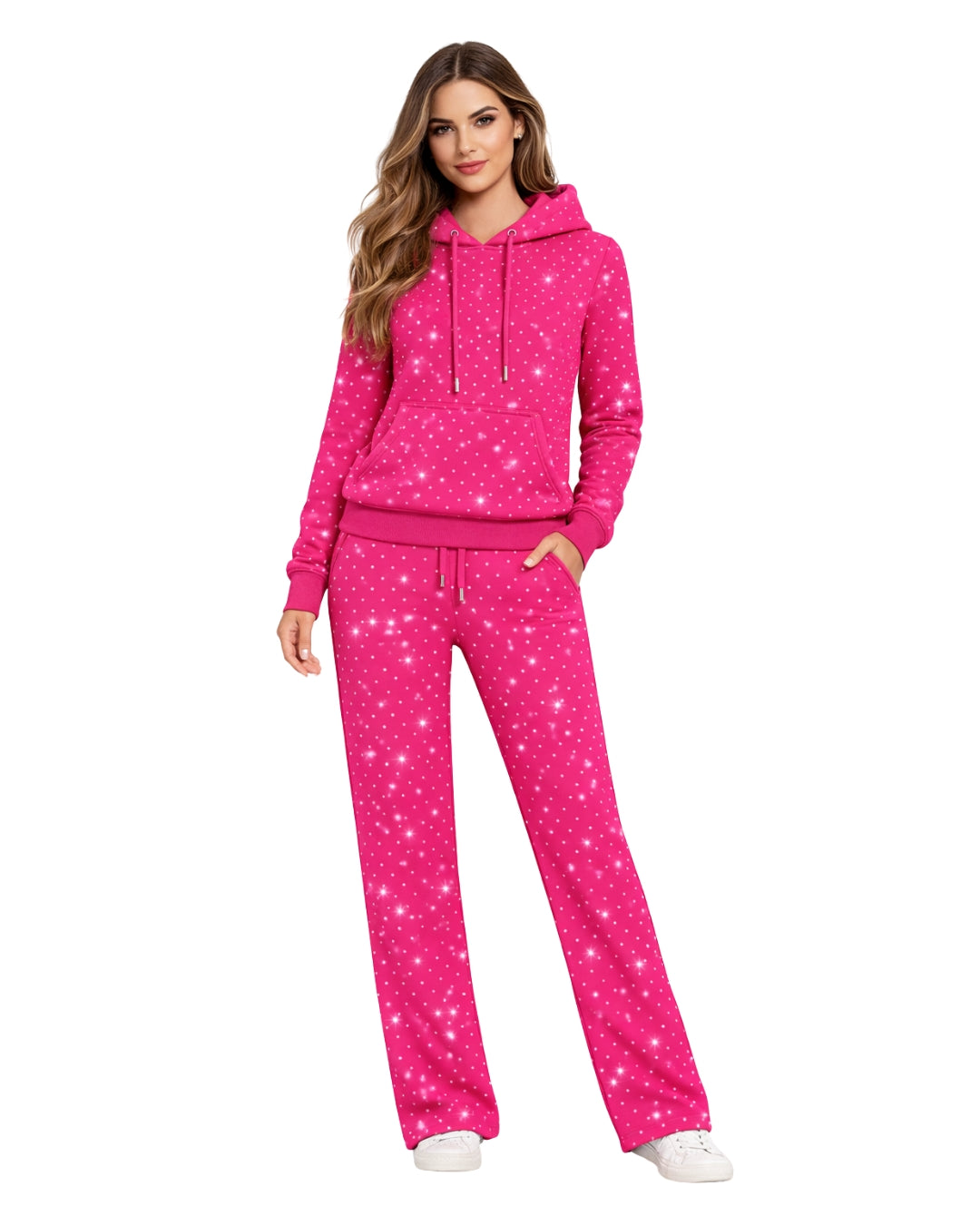 TL Lounge Silver Rhinestone Set