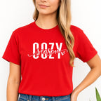 Minimalist Holiday Shirt - Cozy Season Script Design