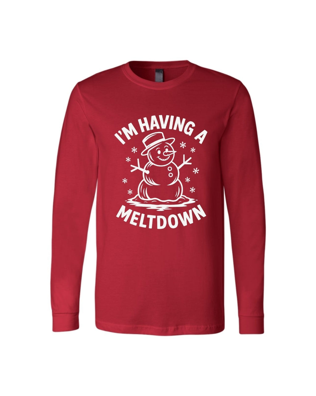 I’m Having a Meltdown – Funny Snowman Christmas Design