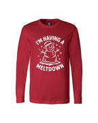 I’m Having a Meltdown – Funny Snowman Christmas Design