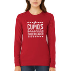 Cupid’s Favorite Cheerleader Valentine Shirt | Cheerleader Valentine Sweatshirt | Cheer Love Apparel
