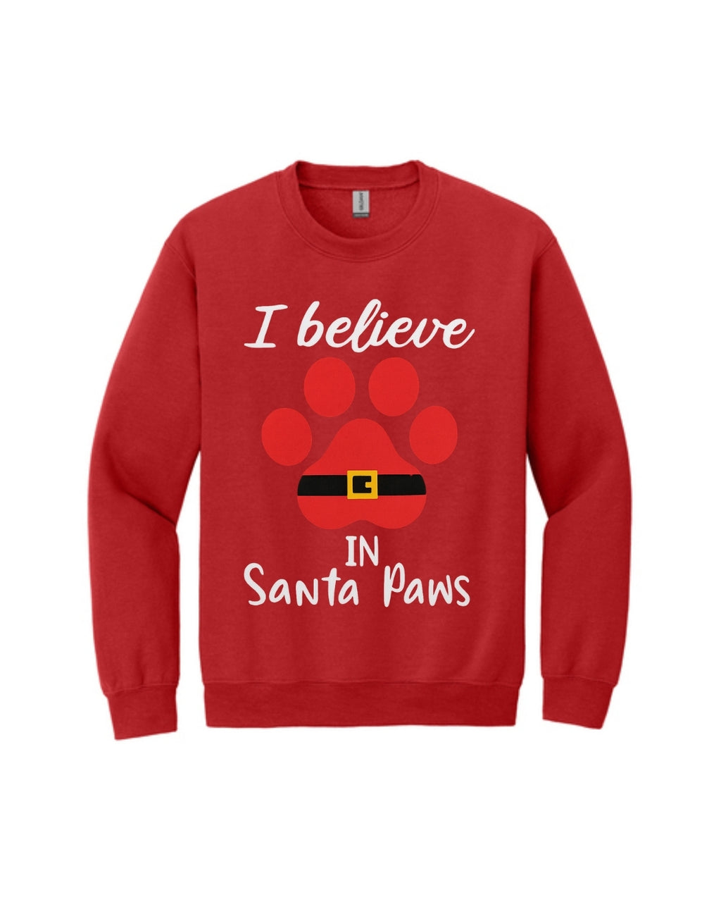 I Believe in Santa Paws – Cute Christmas Dog Lover Gift