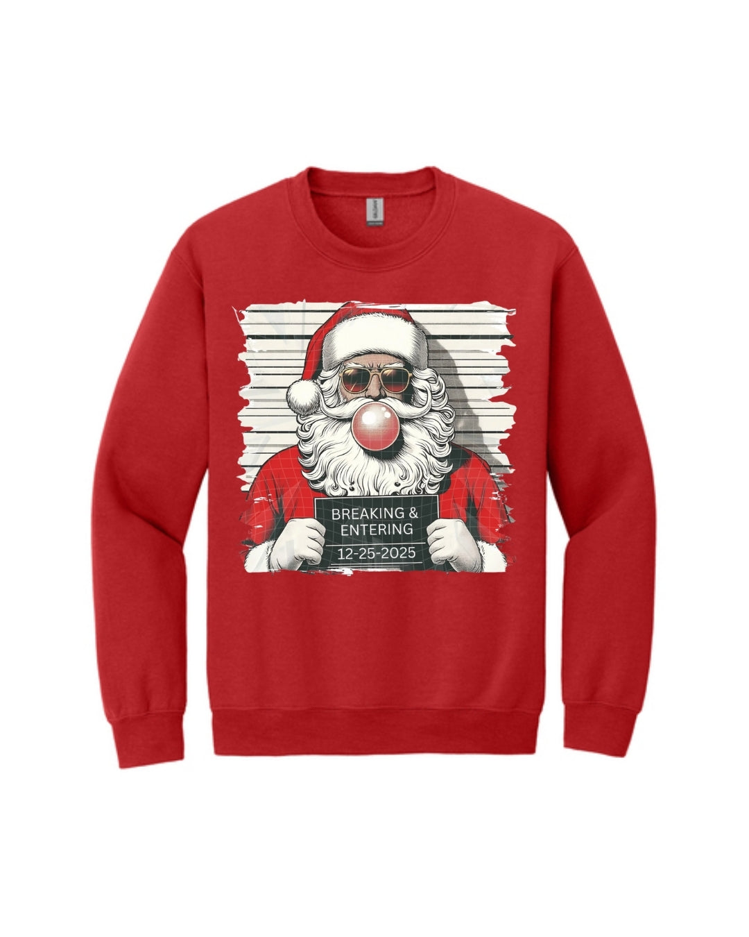 “Santa’s Christmas Mugshot Design”