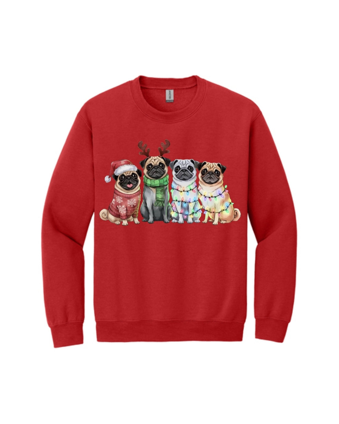 Festive Pug Christmas Apparel – Cute Holiday Dog Lover Gift