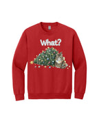 “What?” Holiday Cat Lover Gift