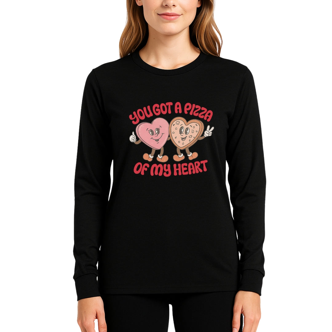 You Got a Pizza of My Heart Sweatshirt & Tee – Funny Valentine Pizza Shirt