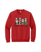Merry & Bright Border Collie Christmas Design – Festive Holiday Dog Lover Gift