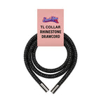 TL COllar Rhinestone Drawcords