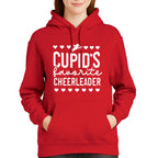 Cupid’s Favorite Cheerleader Valentine Shirt | Cheerleader Valentine Sweatshirt | Cheer Love Apparel