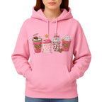 Valentine Coffee Love Sweatshirt & Tee – Cute Pink Coffee Cup Design