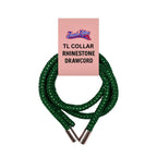 TL COllar Rhinestone Drawcords