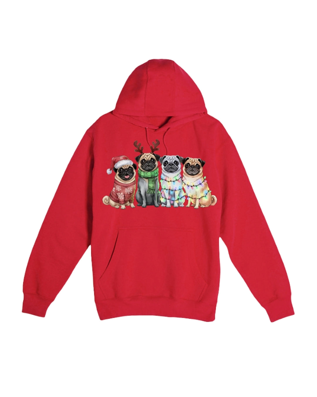 Festive Pug Christmas Apparel – Cute Holiday Dog Lover Gift