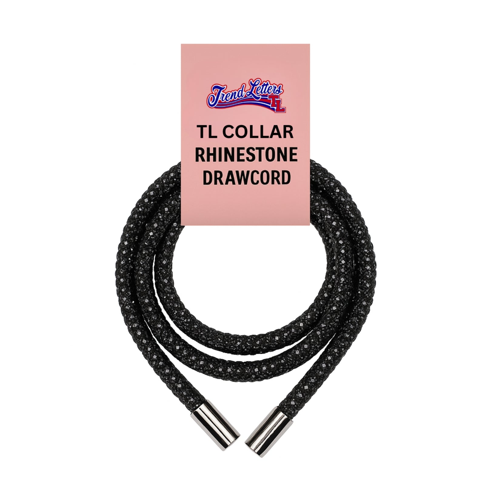 TL Collar Rhinestone Drawcord – Sparkle Replacement Hoodie String