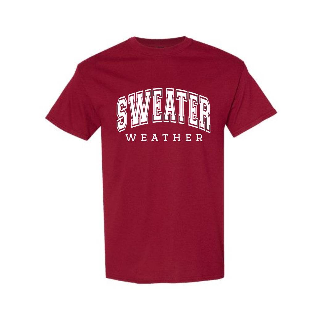 Minimalist Holiday Shirt - Sweater Weather