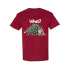 Merry & Furry Tees: “What?” Holiday Cat Lover Gift